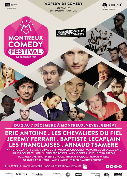 Movie poster for Montreux Comedy Festival 2015 - Eric Antoine Montreux tout (2015)
