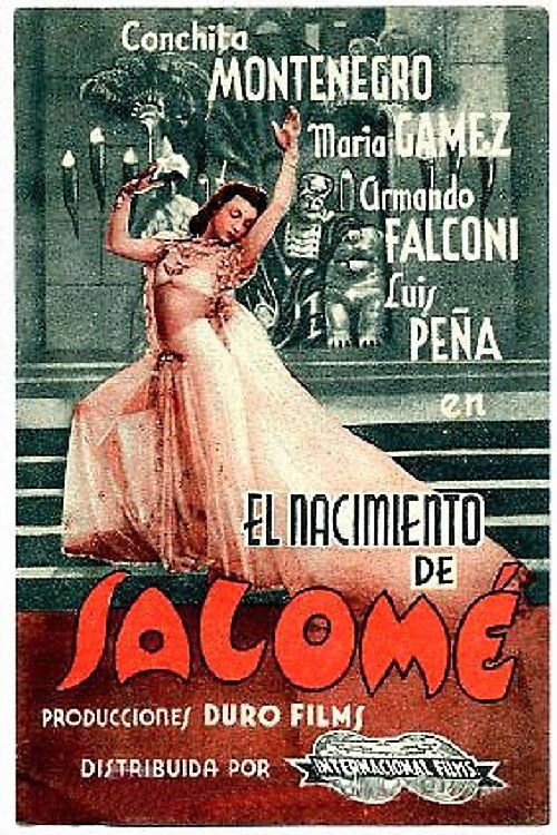 Movie poster for La nascita di Salomè (1940)