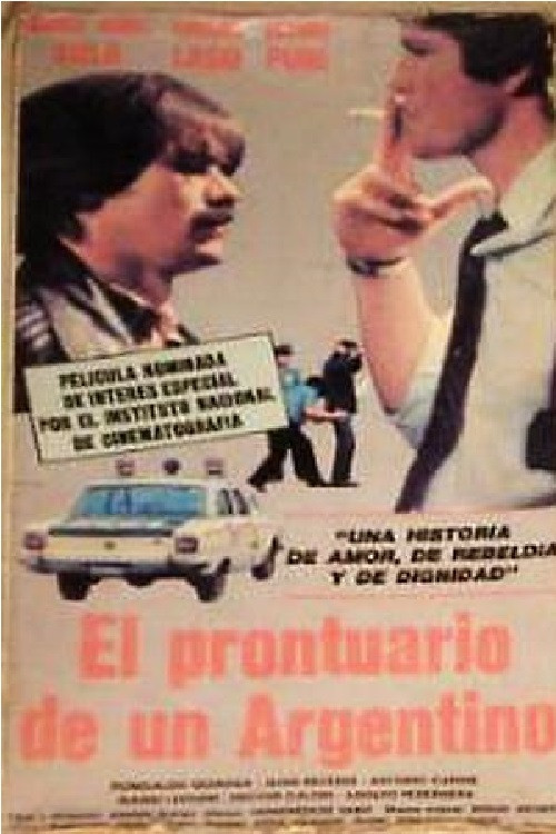 Movie poster for El prontuario de un argentino (1987)