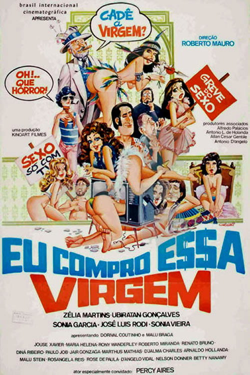 Movie poster for Eu Compro Essa Virgem (1979)