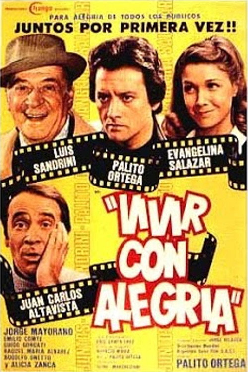 Movie poster for Vivir con alegría (1979)