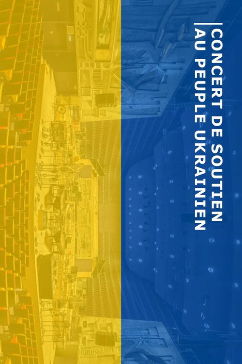 Movie poster for The Orchestre Philharmonique de Radio France Solidarity concert for Ukraine (2022)