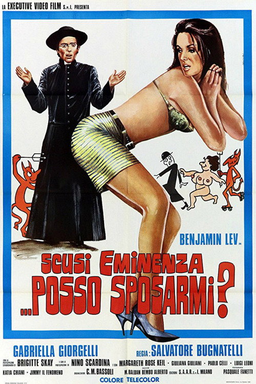 Movie poster for Scusi eminenza... posso sposarmi? (1975)