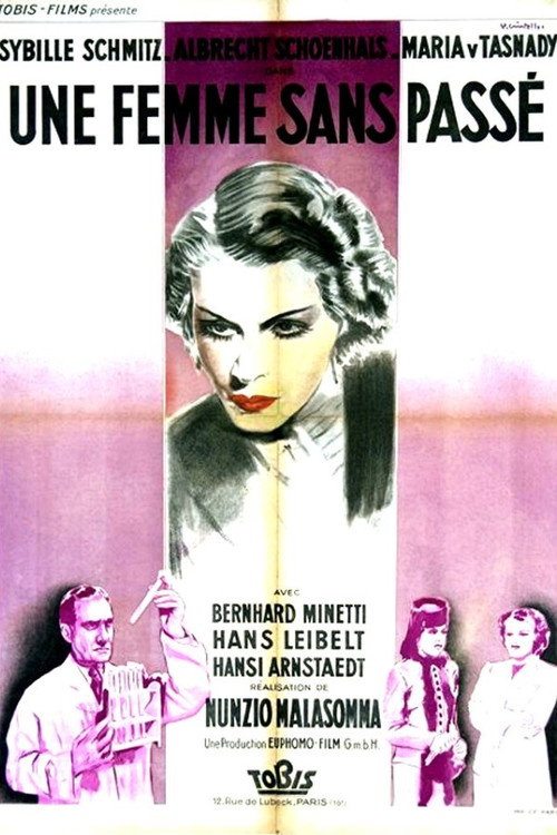 Movie poster for Die Frau ohne Vergangenheit (1939)