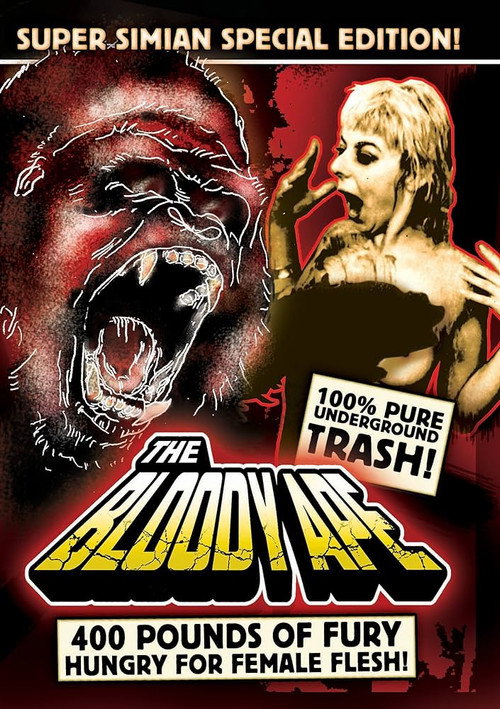 Movie poster for The Bloody Ape (1997)
