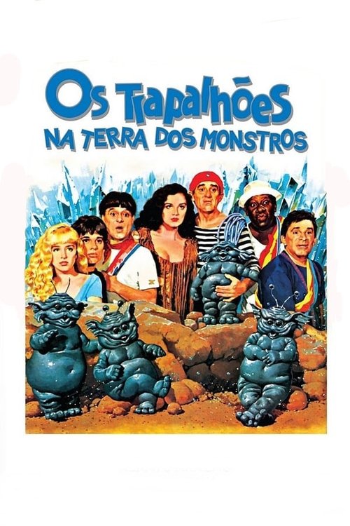 Movie poster for Os Trapalhões na Terra dos Monstros (1989)