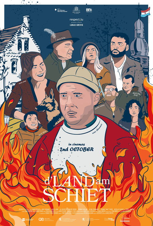 Movie poster for The Land in the Shadows (2024)