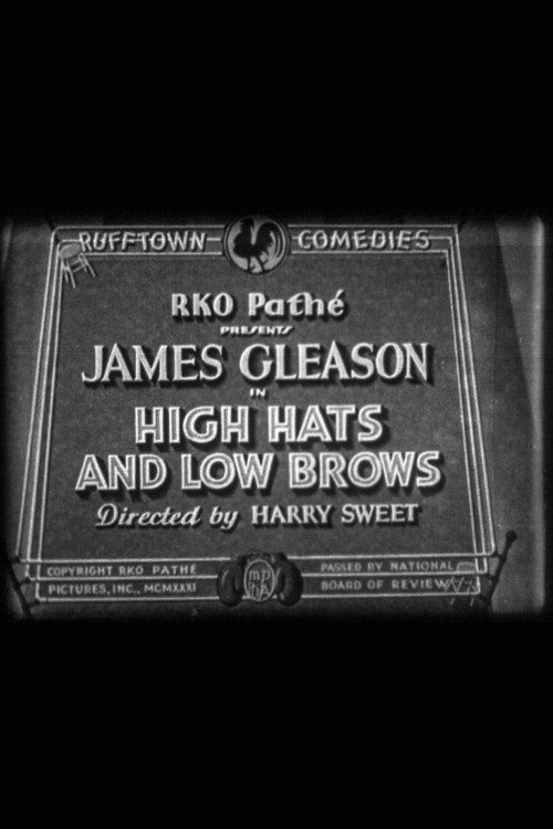 Movie poster for High Hats and Low Brows (1932)