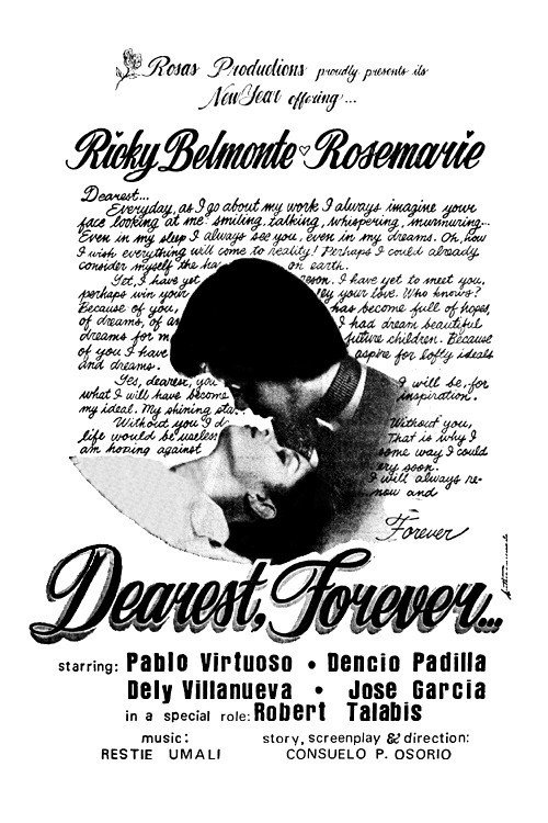 Movie poster for Dearest, Forever... (1972)