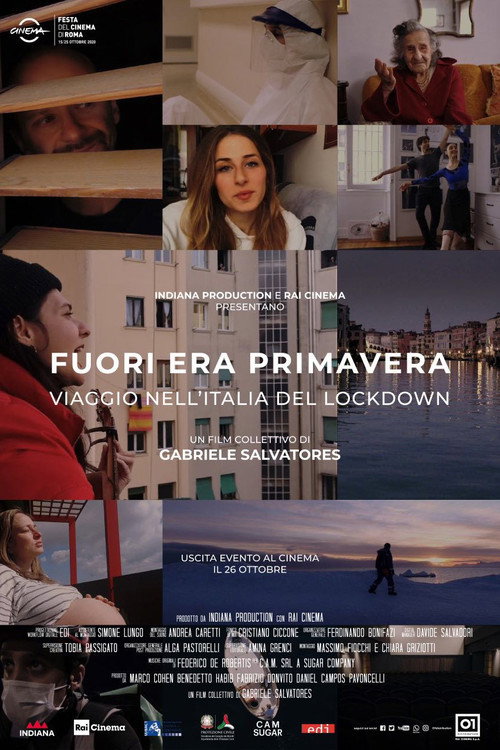 Movie poster for Fuori era primavera: Viaggio nell'Italia del lockdown (2020)