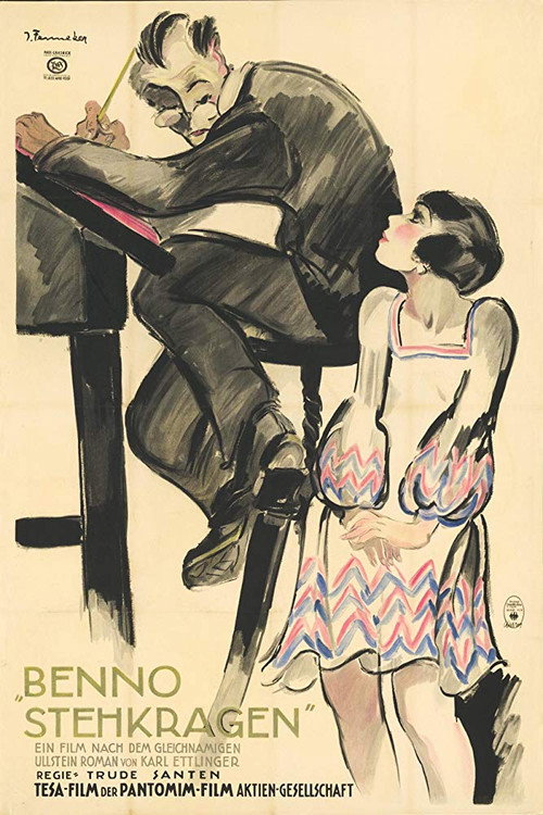 Movie poster for Benno Stehkragen (1927)