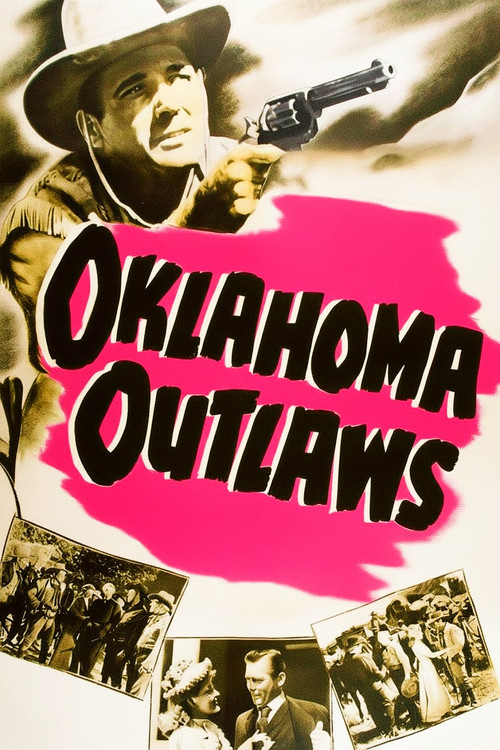 Movie poster for Oklahoma Outlaws (1943)