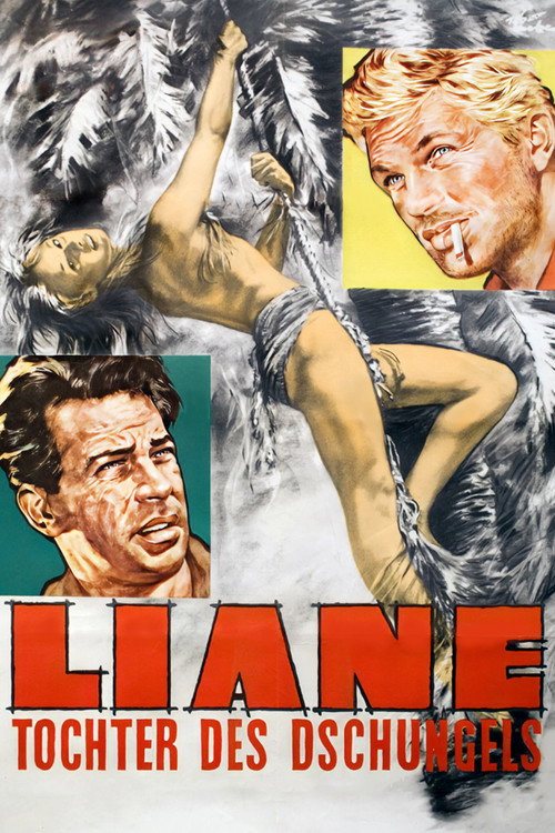 Movie poster for Liane, Daughter of the Jungle (1961)