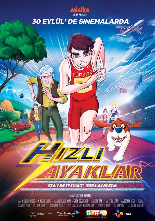 Movie poster for Hızlı Ayaklar - Olimpiyat Yolunda (2022)