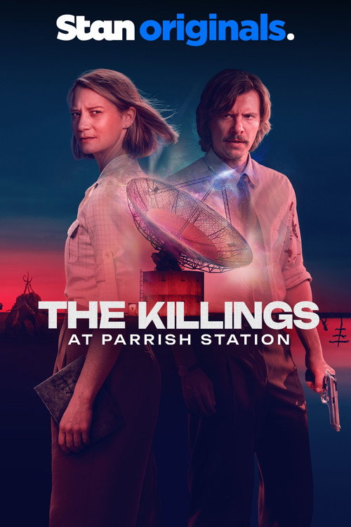 Series poster for The Killings at Parrish Station (2026)