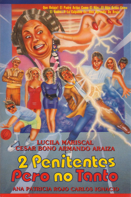 Movie poster for Dos Penitentes Pero no Tanto (1990)
