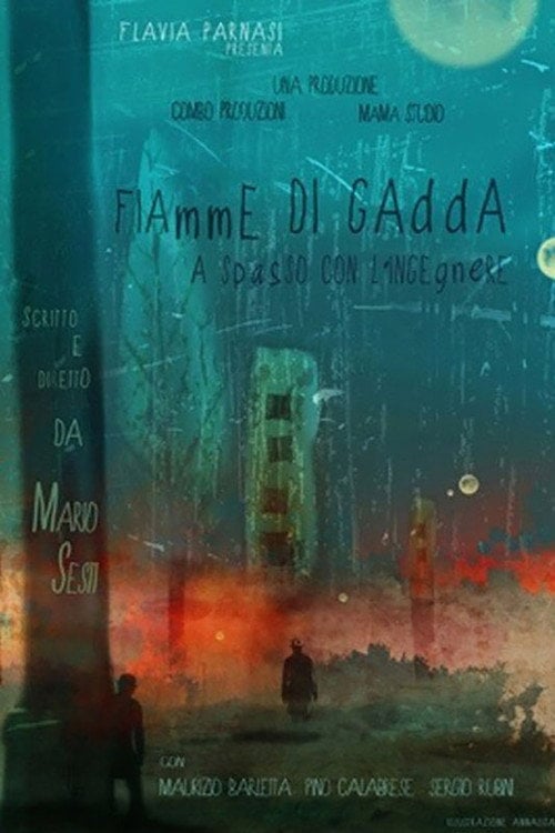 Movie poster for Fiamme di Gadda - A spasso con l'ingegnere (2013)