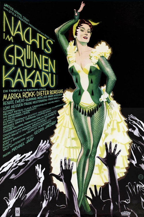 Movie poster for At the Green Cockatoo by Night (1957)
