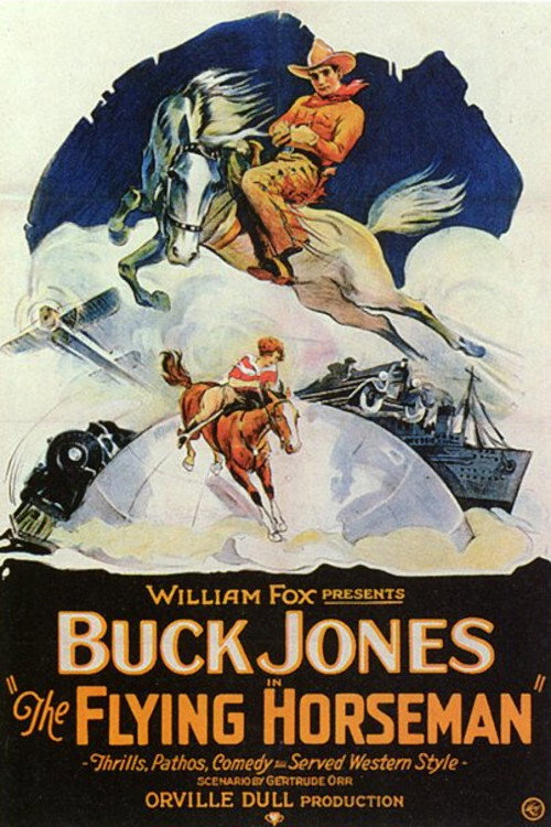 Movie poster for The Flying Horseman (1926)