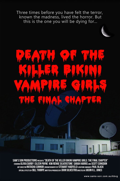 Movie poster for Death of the Killer Bikini Vampire Girls: The Final Chapter (2008)