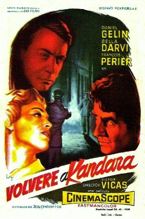 Movie poster for I'll Get Back to Kandara (1956)