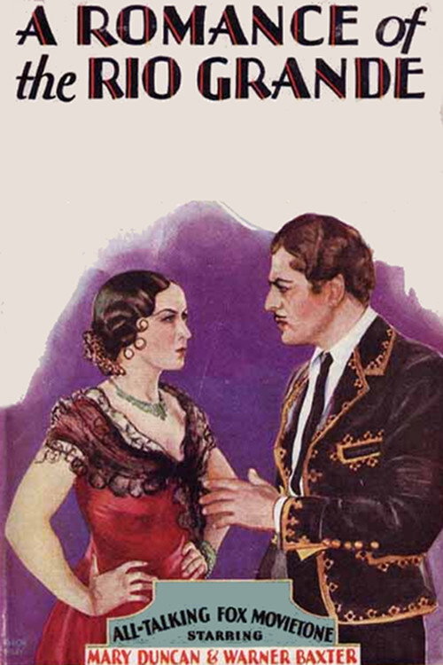 Movie poster for Romance of the Rio Grande (1929)