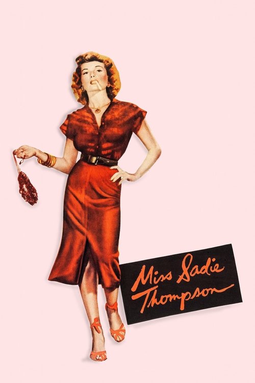 Movie poster for Miss Sadie Thompson (1953)