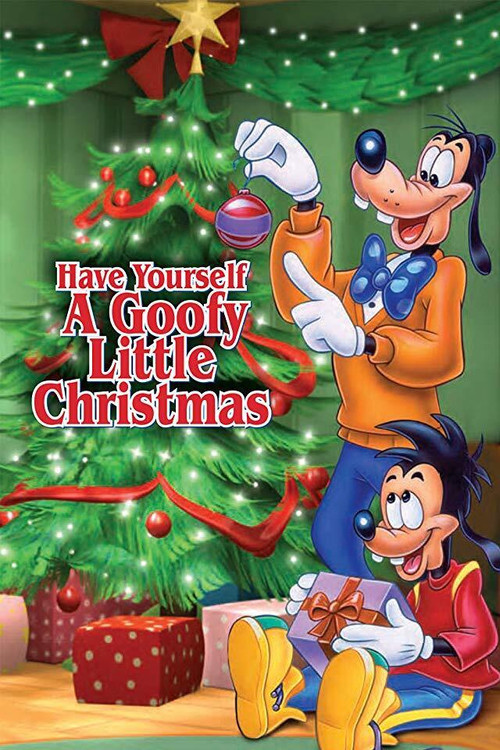 Movie poster for Goof Troop Christmas (1992)