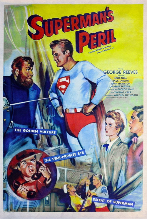Movie poster for Superman's Peril (1954)