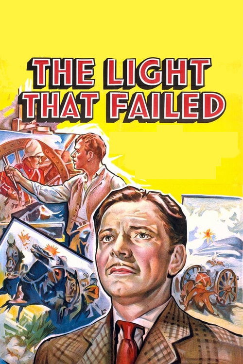Movie poster for The Light That Failed (1939)