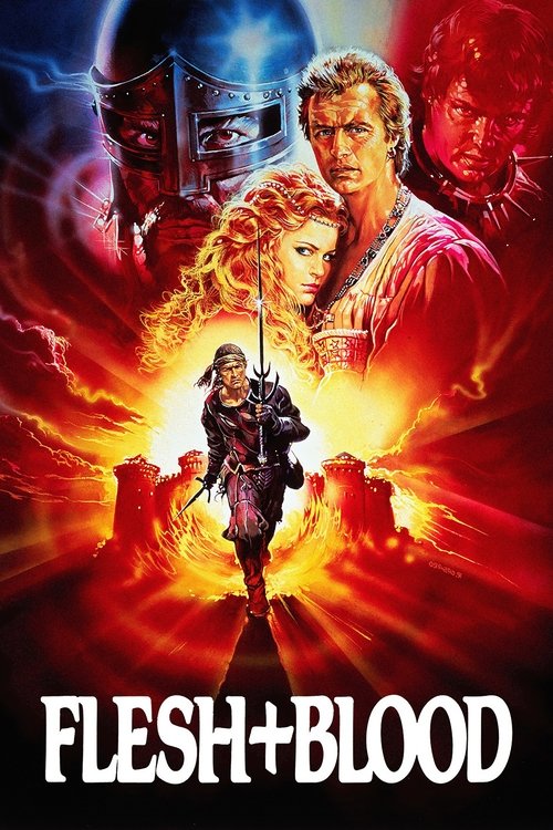 Movie poster for Flesh + Blood (1985)