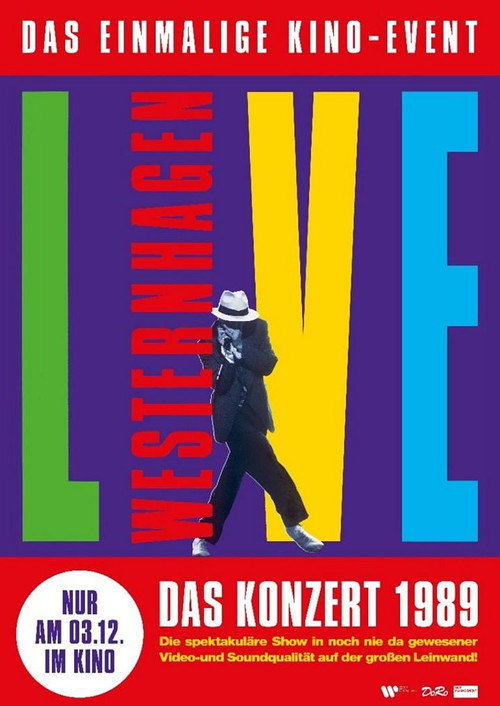 Movie poster for Marius Müller-Westernhagen - Live 1989 (2025)