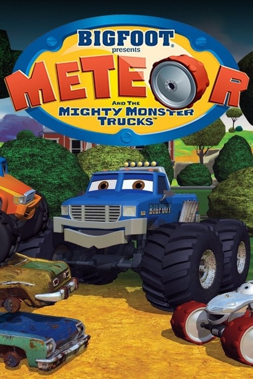 Series poster for Bigfoot Presents: Meteor and the Mighty Monster Trucks (2006)