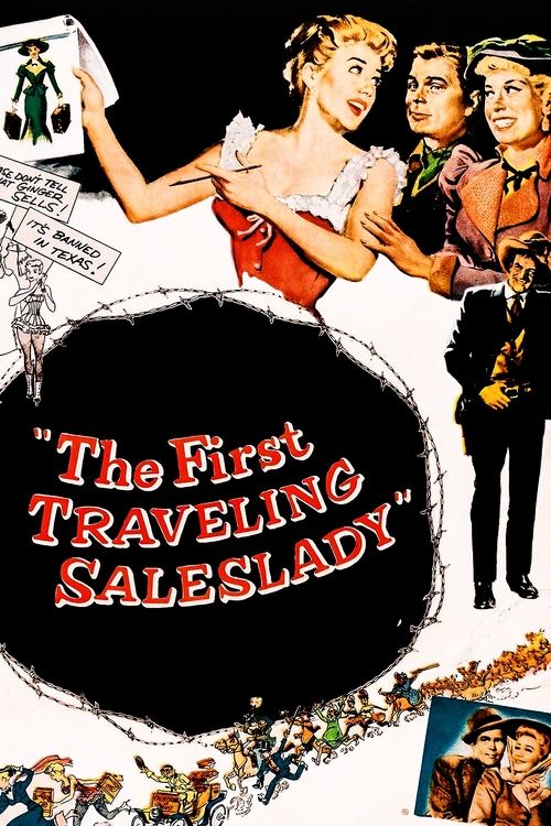 Movie poster for The First Traveling Saleslady (1956)