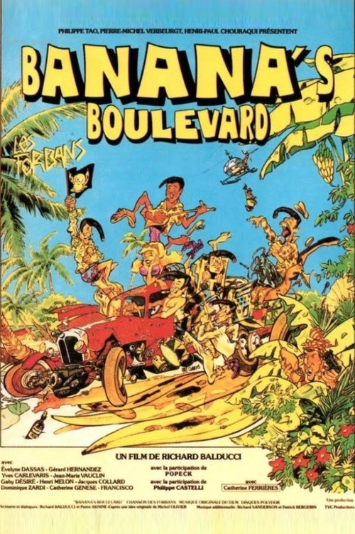 Movie poster for Banana's Boulevard (1986)