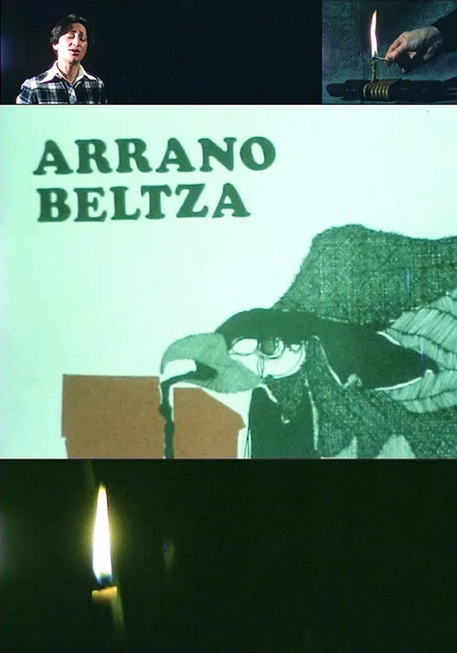 Movie poster for Arrano beltza (1977)