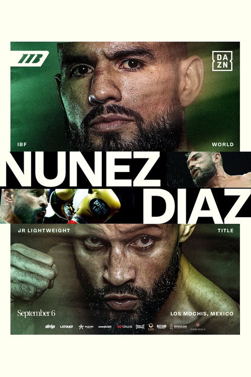 Movie poster for Eduardo Nunez vs. Christopher Diaz (2025)