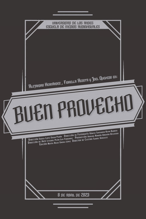 Movie poster for Buen Provecho (2022)