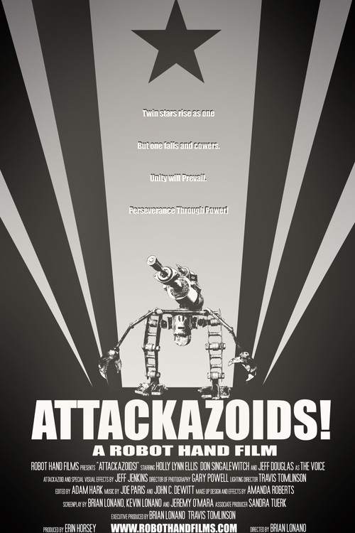 Movie poster for ATTACKAZOIDS! (2008)