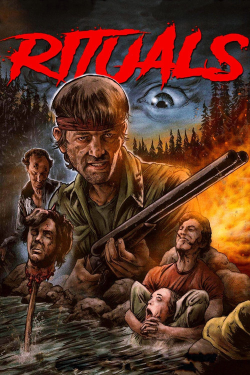 Movie poster for Rituals (1977)
