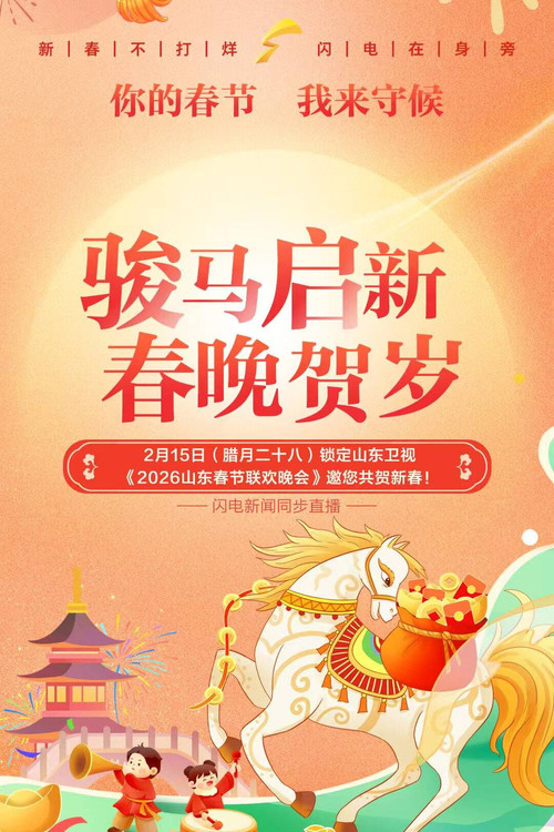 山东卫视春节联欢晚会 poster
