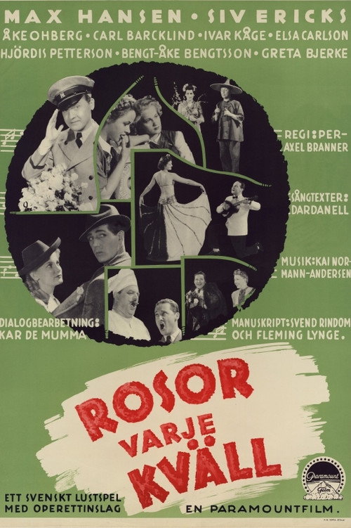 Movie poster for Roses Every Night (1939)