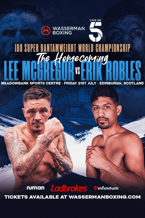 Movie poster for Lee McGregor vs. Erik Robles (2023)