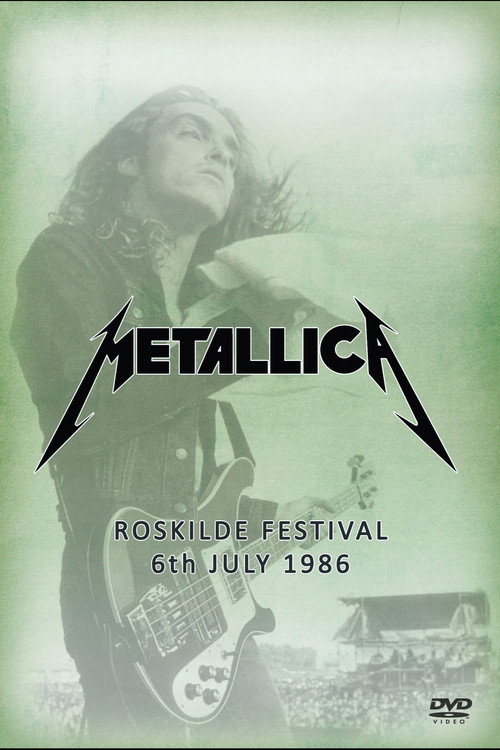 Movie poster for Metallica - Roskilde Festival (1986)