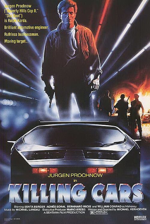 Movie poster for Killing Cars (1986)