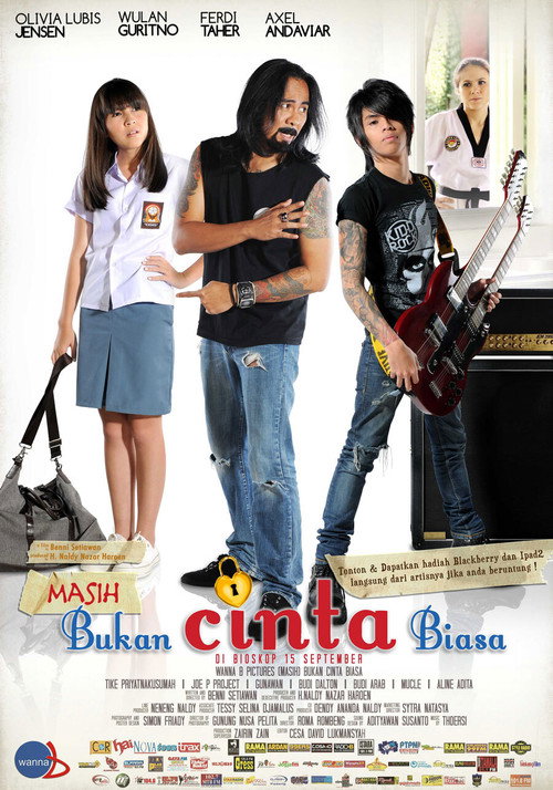 Movie poster for Masih Bukan Cinta Biasa (2011)