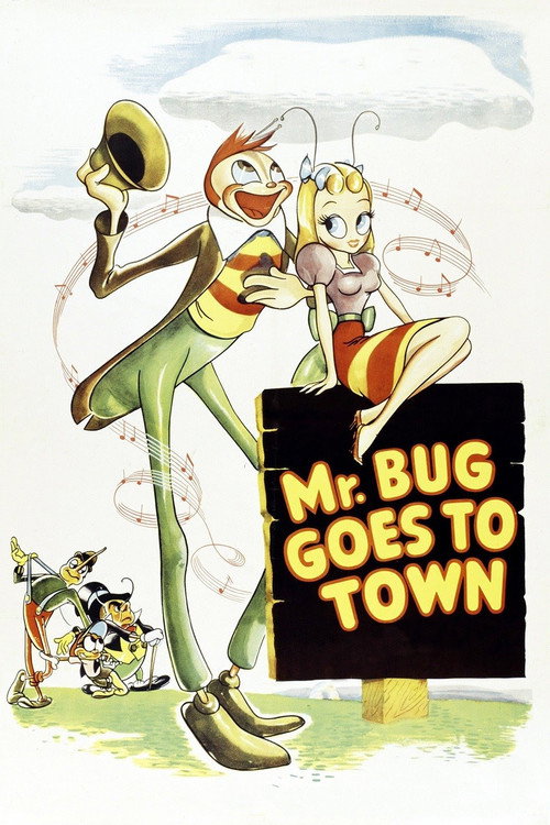 Movie poster for Mr. Bug Goes to Town (1941)