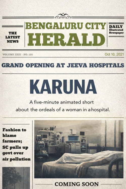 Movie poster for Karuna (2021)
