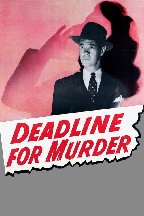 Movie poster for Deadline for Murder (1946)