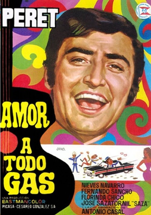 Movie poster for Amor a todo gas (1969)